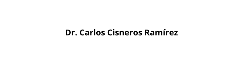 Dr Carlos Cisneros Ramírez
